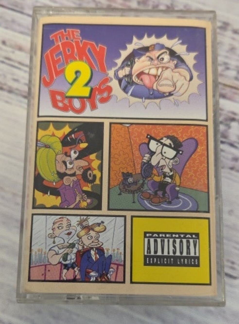 Jerky Boys 2 Cassette Tape 1994 Comedy Album Explicit Lyrics